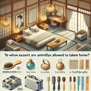 帝国ホテルのアメニティの持ち帰りのルールと利用方法
