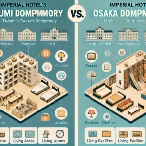 帝国ホテルの鶴見寮と大阪寮の違い