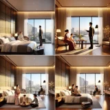 アンバサダーホテルのスーペリアルームで4人部屋利用時の料金とポイントと景色の違い