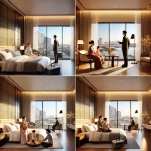 アンバサダーホテルのスーペリアルームで4人部屋利用時の料金とポイントと景色の違い
