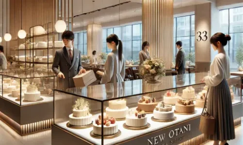ニューオータニのSATSUKIは予約なしでケーキは買える？利用ガイドと注意点