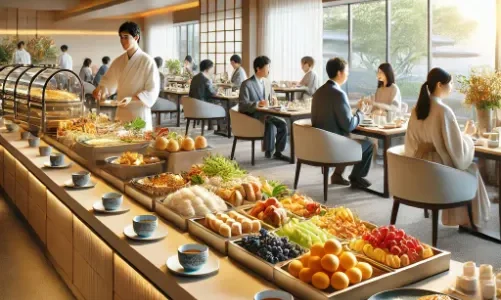 ニューオータニの朝食を予約なしで行ける時間帯と人気メニュー