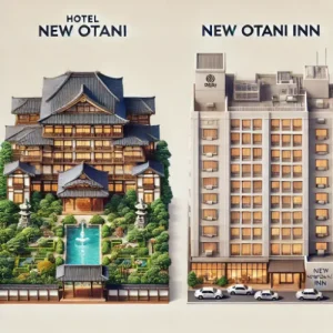 ニューオータニインとホテルニューオータニの違いを目的別に比較