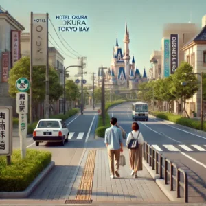 ホテルオークラ東京ベイからディズニーランドまで徒歩約30〜40分のルートと混雑対策