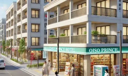 大磯プリンスホテルのコンビニ利用と周辺の徒歩圏の店舗情報