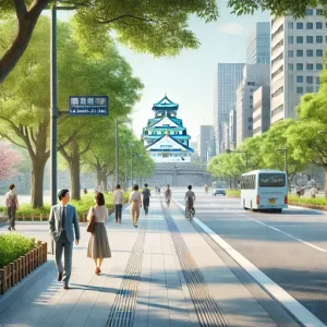 ホテルモントレラスール大阪から大阪城ホールへの安全で快適な行き方