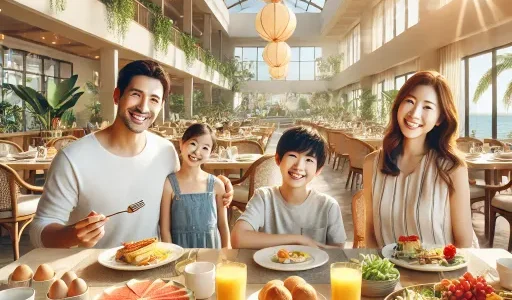 ホテル日航アリビラの朝食がおすすめ！ビュッフェや料金・子連れ対応や口コミで人気の理由