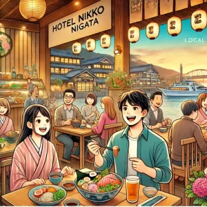 ホテル日航新潟周辺の食事完全ガイド！地元グルメと人気レストラン情報
