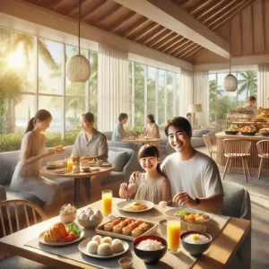 ホテルニッコーグアムのラウンジの朝食の料金や口コミ・混雑を避けるコツ