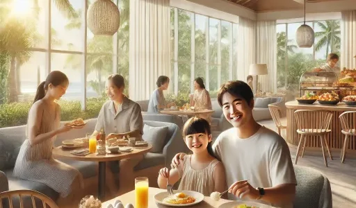 ホテルニッコーグアムのラウンジの朝食の料金や口コミ・混雑を避けるコツ