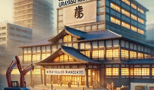 大江戸温泉物語 浦安万華郷が閉館した理由と跡地に何ができるのか