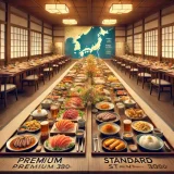 大江戸温泉物語のプレミアムの違い！スタンダードの料金や食事を地域別で比較