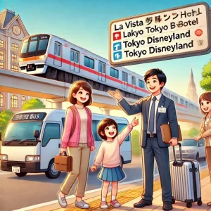 ラビスタ東京ベイからディズニーランド移動手段を比較【電車・バス・車の料金】