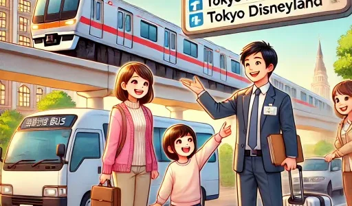 ラビスタ東京ベイからディズニーランド移動手段を比較【電車・バス・車の料金】