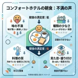 コンフォートホテルの朝食がまずいのは誤解？口コミと朝食サービスの実態