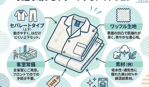 コンフォートホテル横浜関内のパジャマ事情まとめ！場所やサイズと利用方法