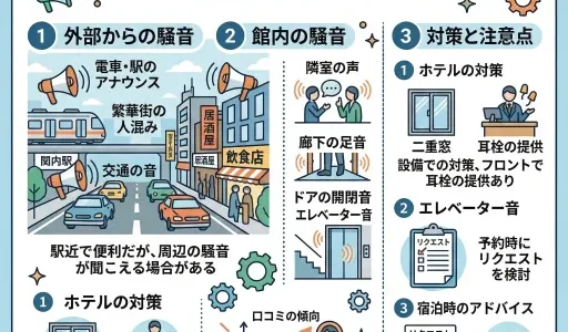 コンフォートホテル横浜関内はうるさい？口コミから分かる騒音の実態と対策