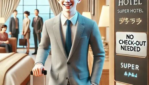 スーパーホテルのチェックアウト不要で早朝出発も安心できる理由