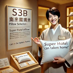 スーパーホテルの枕の持ち帰りの疑問を即解決するルールを説明