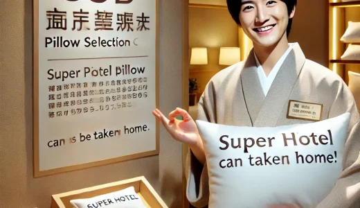 スーパーホテルの枕の持ち帰りの疑問を即解決するルールを説明