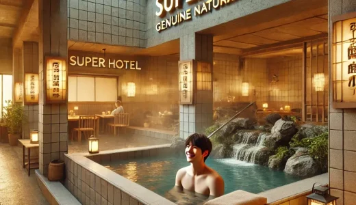 スーパーホテルの温泉は本物か判断する基準泉質や時間帯と利用の注意点