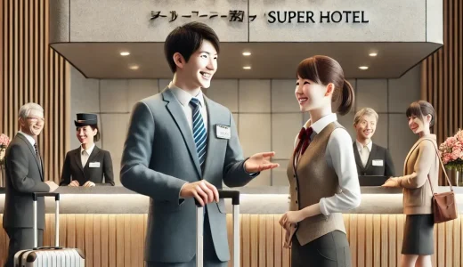 スーパーホテルの荷物預かりは何時から？利用方法と注意点