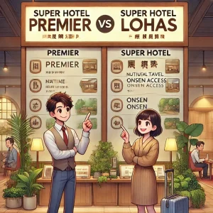 スーパーホテルプレミアとロハスの違いを初心者向けに分かりやすく