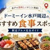 ドーミーイン水戸周辺のおすすめ食事スポット｜駅近グルメ完全ガイド