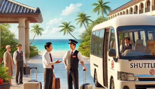 ブセナテラスのシャトルバスの時刻表と予約手順の全知識まとめ