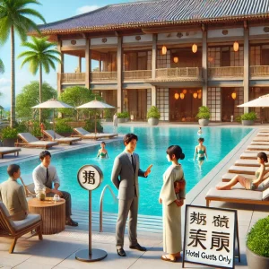 ブセナテラスのプールの宿泊者以外の料金や受け入れ制限など注意点まとめ