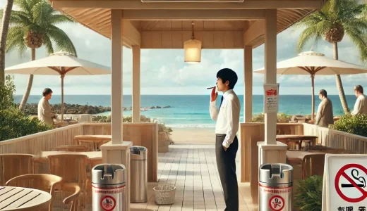 ブセナテラスの喫煙所の場所と注意点｜迷わない利用方法