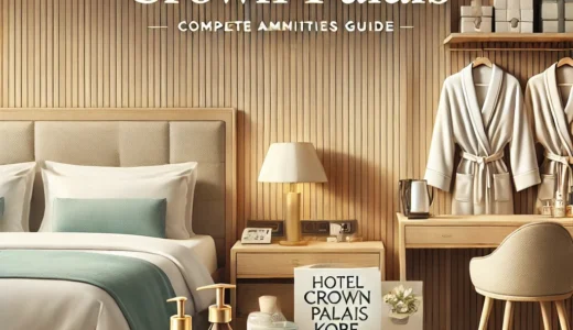 ホテルクラウンパレス神戸のアメニティ完全ガイド｜快適滞在の全情報まとめ