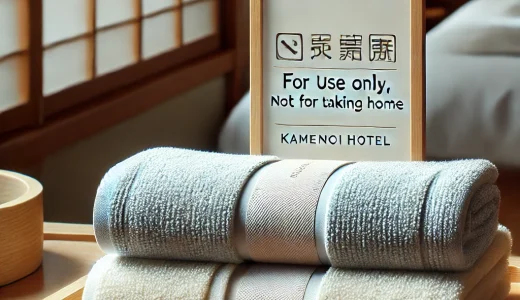 亀の井ホテルのタオルの持ち帰りは可能？正しいマナーと注意点を解説