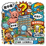 伊東園ホテル熱川の食中毒は本当か？昔の事例と現在の安全対策ガイド