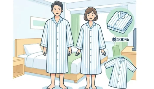 東横インのナイトウェアはどんな種類？サイズと取り方を徹底解説