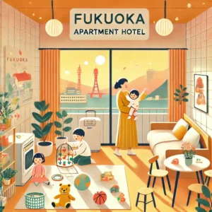 福岡アパートメントホテルは子連れ家族に人気！安い・おしゃれな滞在先まとめ